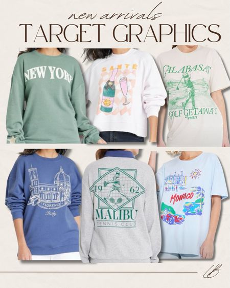 New graphic tees & sweaters from Target!

#LTKfindsunder50 #LTKSeasonal #LTKstyletip