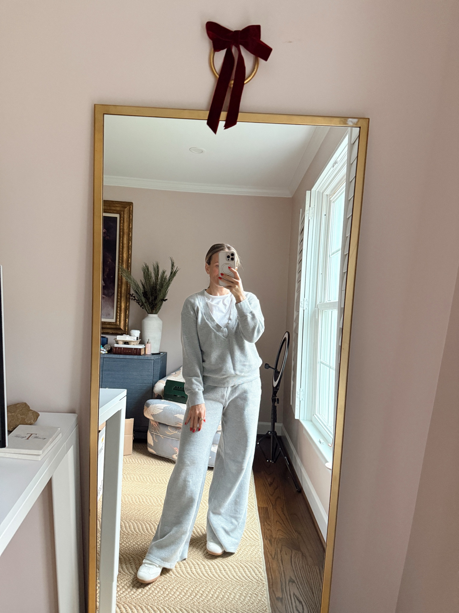 Love this waffle set from Negative. It is so comfortable but still put togetherr

#LTKootd