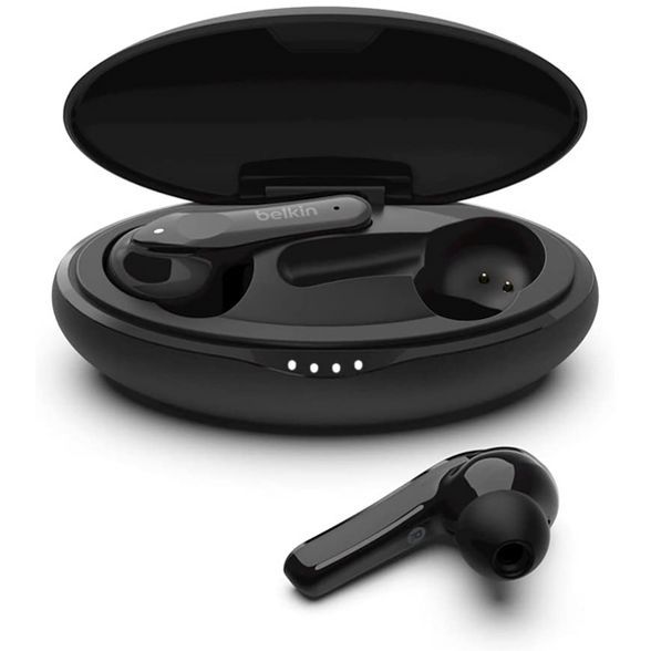 Belkin SoundForm Move Plus True Wireless Bluetooth Earbuds - Earphones with Wireless Charging Cas... | Target