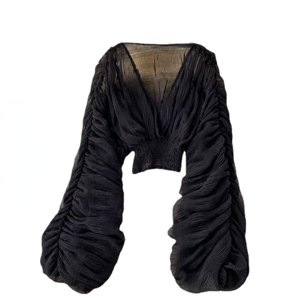 Bell Sleeve Tops for Women Dressy Tops for Evening Wear Lace Blouses for Women | Amazon (US)