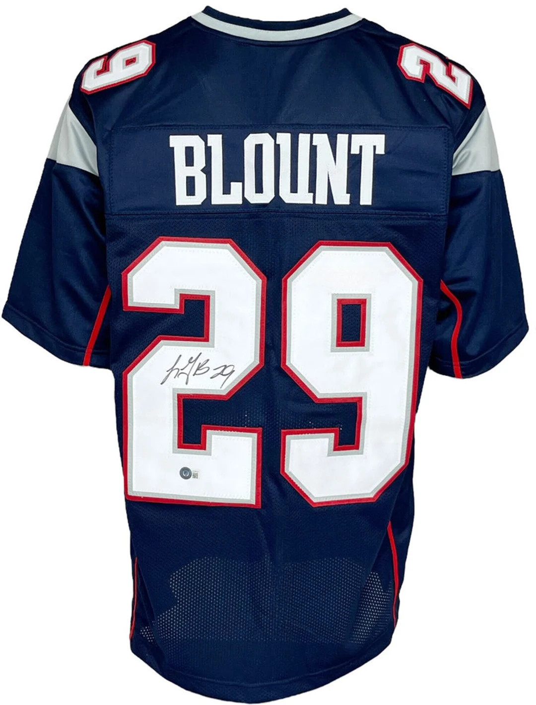 New England Patriots Legarrette Blount Pro Style Blue Jersey BAS Authenticated - Etsy | Etsy (US)