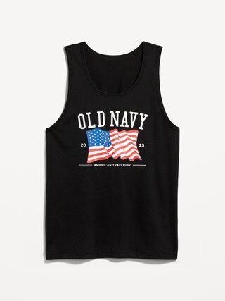 Matching "Old Navy" Flag Graphic Tank Top for Men | Old Navy (US)