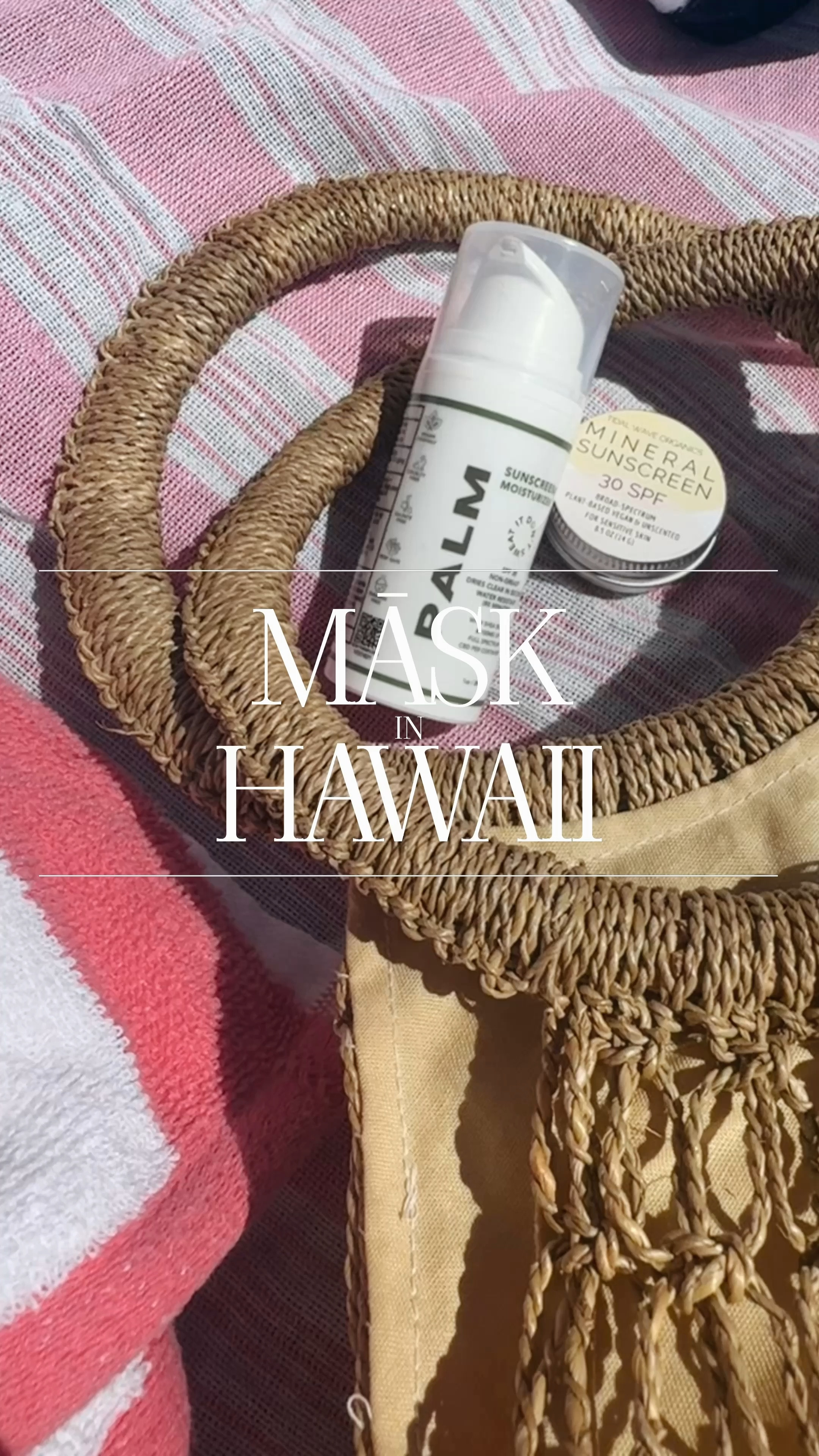 Traveling to hawaii with Māsk skincare. Use code MEGHAN for 15% off. 

#LTKTravel #LTKSwim #LTKVideo