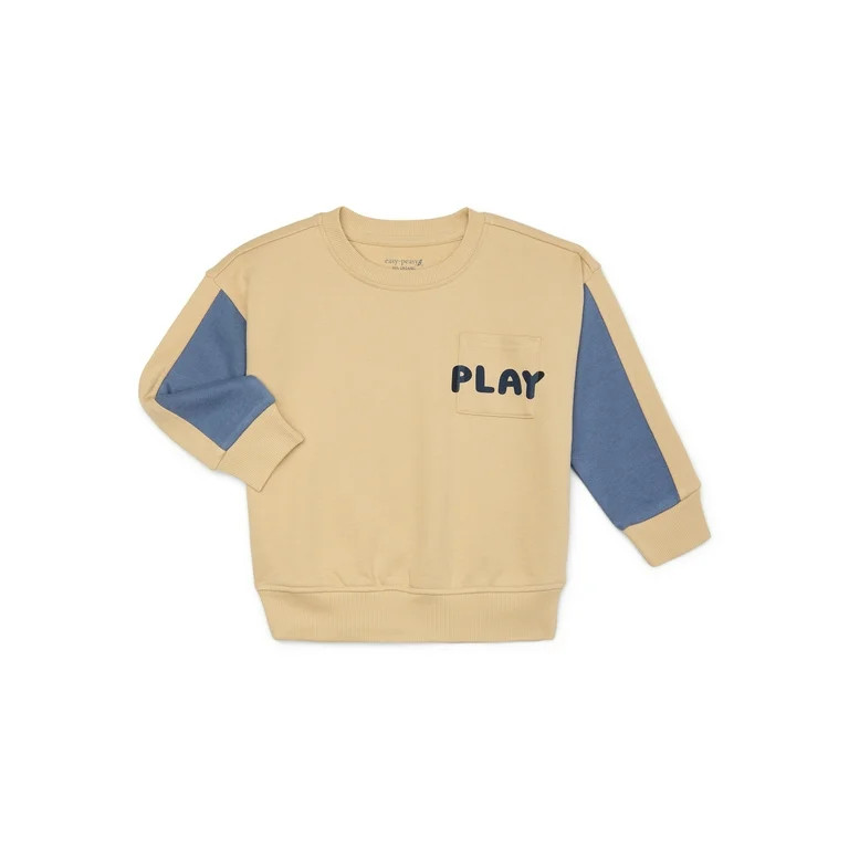easy-peasy Toddler Boy Frech Terry Sweatshirt, Sizes Sizes 18M-5T | Walmart (US)