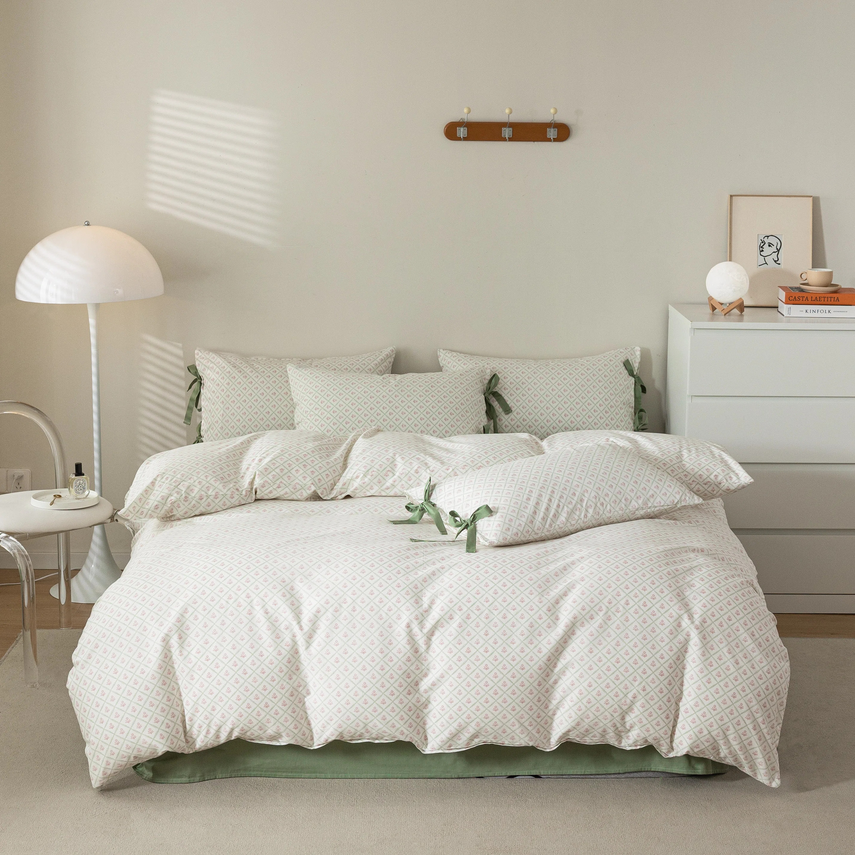 Pure Cotton Floral Print Bedding Duvet Cover Set | Wayfair North America