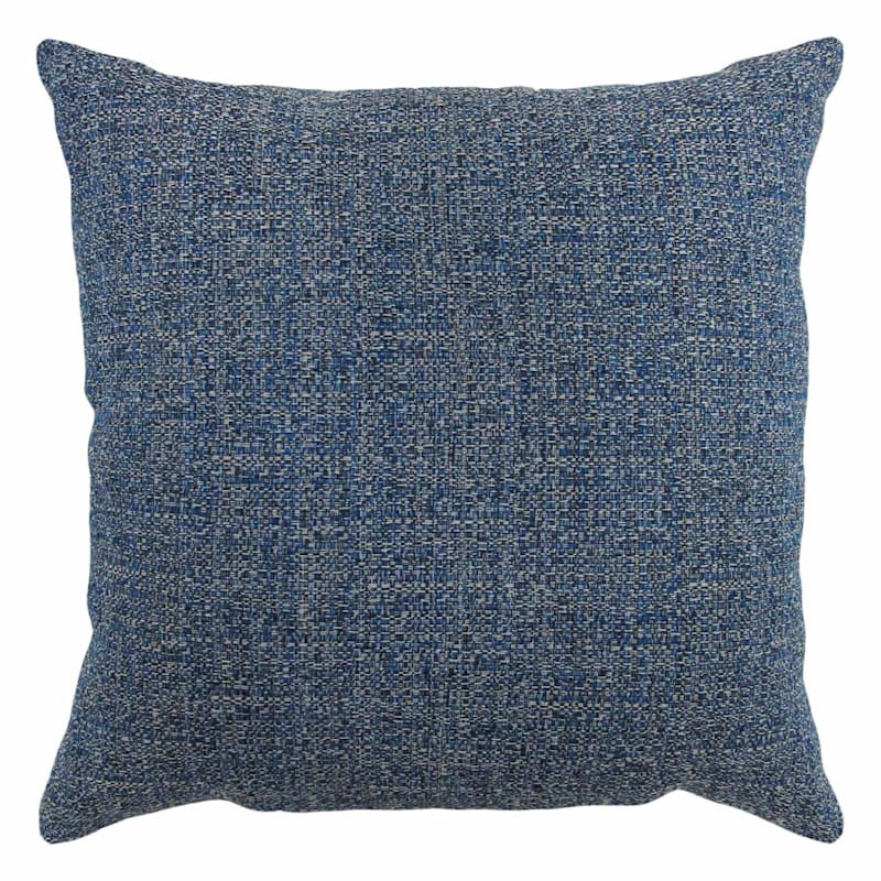 Fiddlestix Premium Blue Outdoor Throw Pillow, 16" | At Home