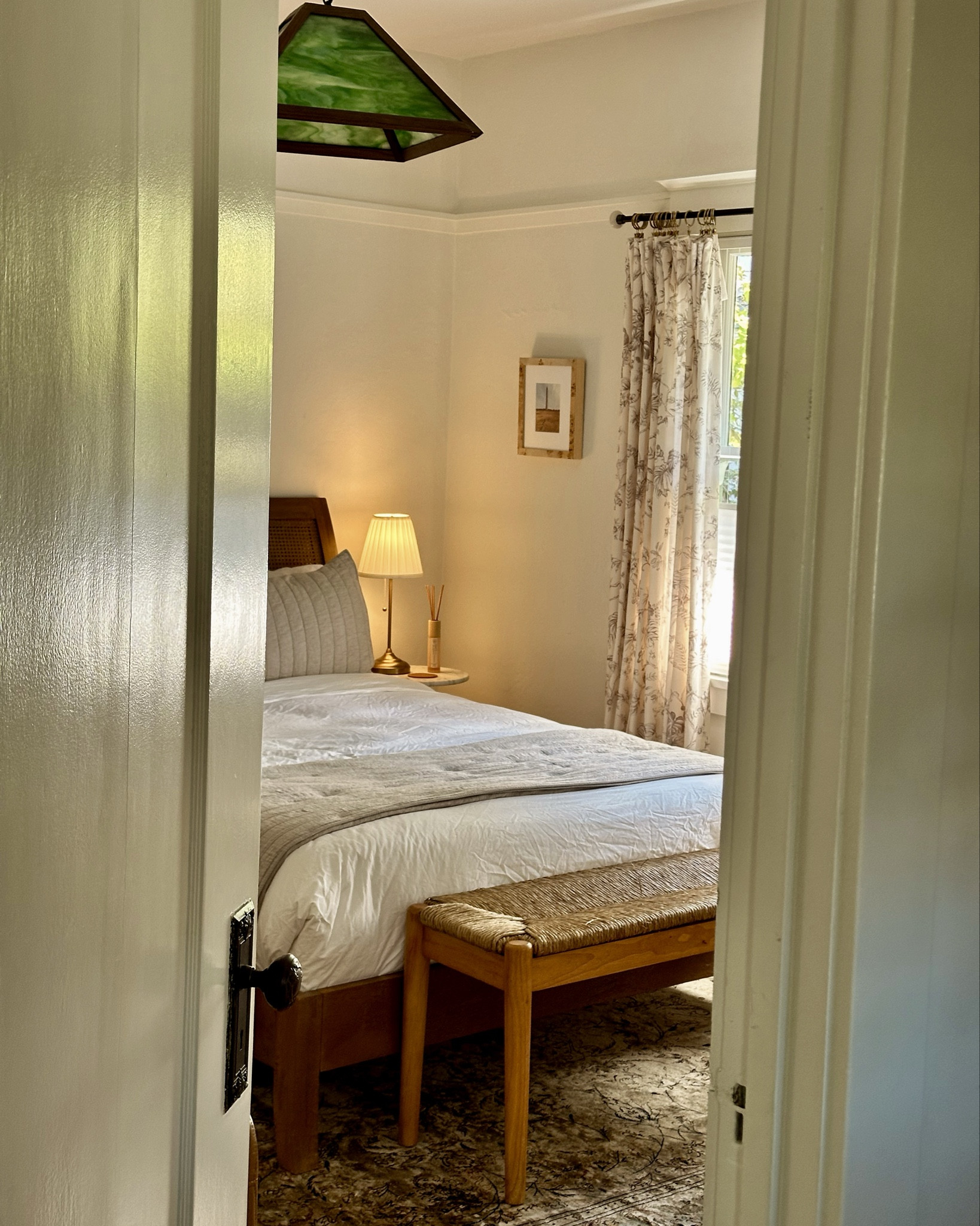 Couldn’t link Riley Home sheets but they are my favorite. I have Percale Cotton and Sateen Cotton…because they are cotton they get better with each wash. I also love the Ettitude bamboo sheets….and guests rave about them, but they get worse with each wash so they have less longevity. If you’re on a budget, invest in the Riley sheets! 

Our guest room sources - highly recommend anything linked. I don’t link if it isn’t worth your hard earned $$ 🫶 I also have a Nespresso machine for guests for self serve coffee that actually tastes good & Dyson Airwrap. 
