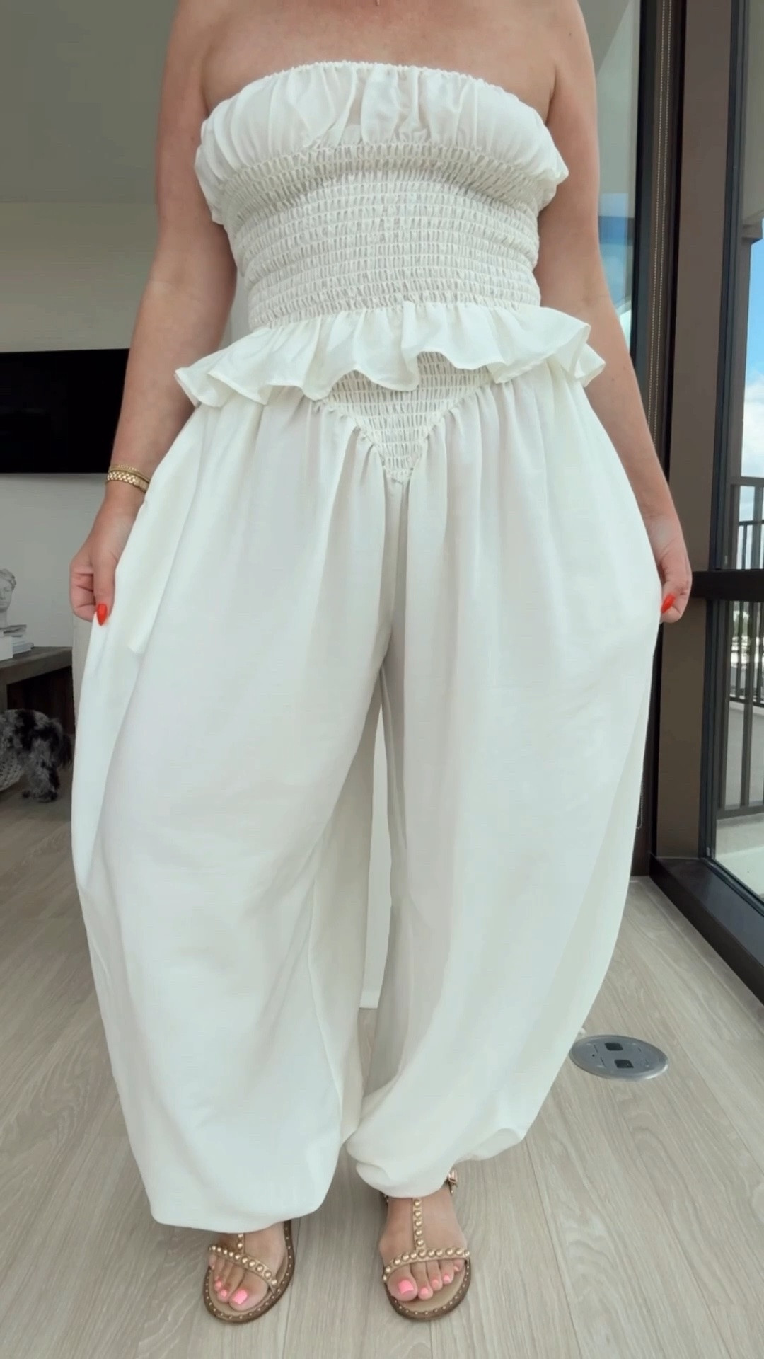 Balloon pant set is silk & wool… great quality and cut. Perfectly light weight & breathable

#LTKgrwm #LTKootd