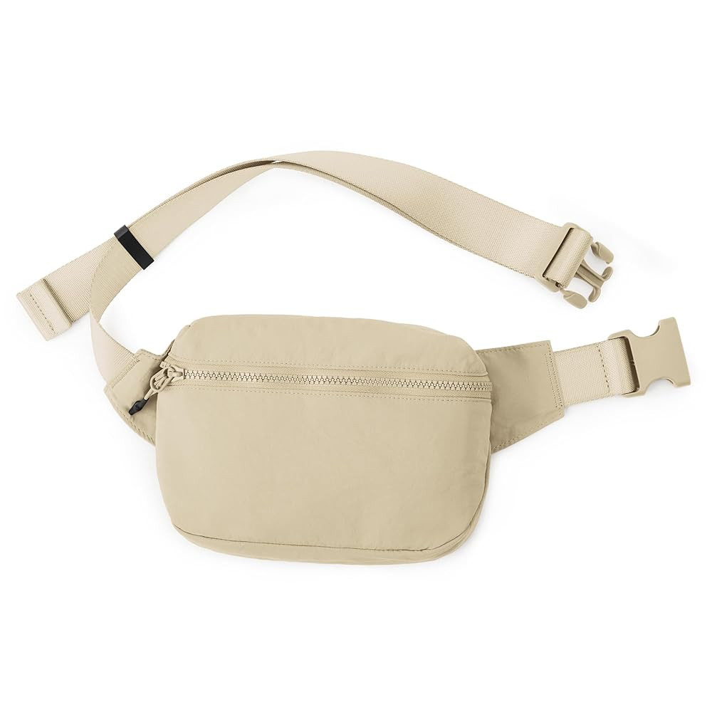 ODODOS 2L Belt Bag for Women Men, Crossbody Fanny Packs with Adjustable Strap Waist Pouch for Wor... | Amazon (US)