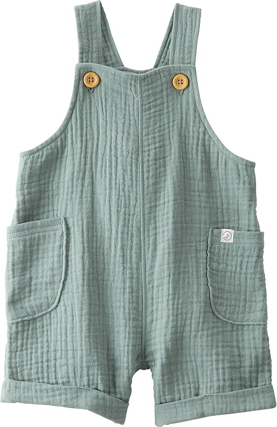 little planet by carter's unisex-baby Organic Cotton Gauze Shortall | Amazon (US)