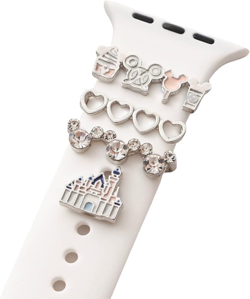 Women Apple Watch Band Charms For iphone iwatch Ultra 2 SE Series 9 8 7 6 5 4 3 (No Bands) | Amazon (US)