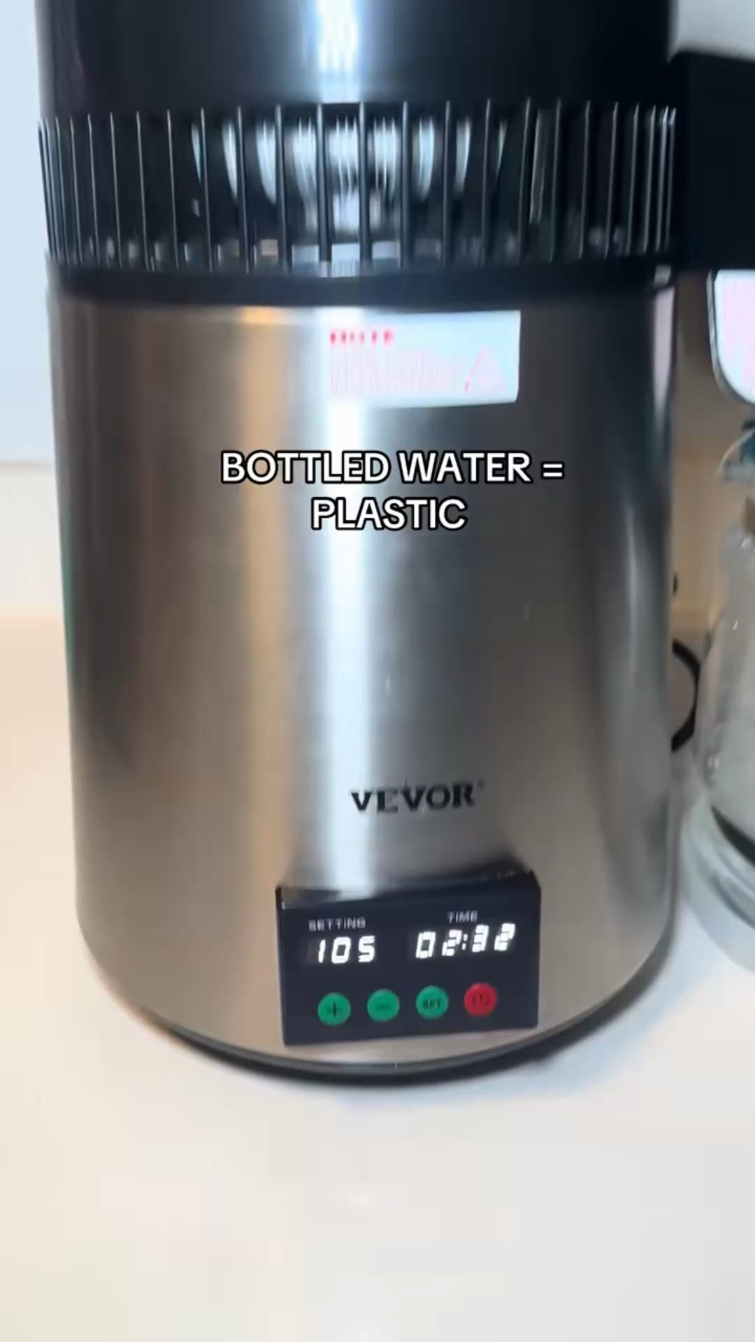 Making distilled water is so easy. 
#vevor #vevordistiller 
