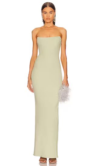 x REVOLVE Briggs Gown in Sage | Revolve Clothing (Global)