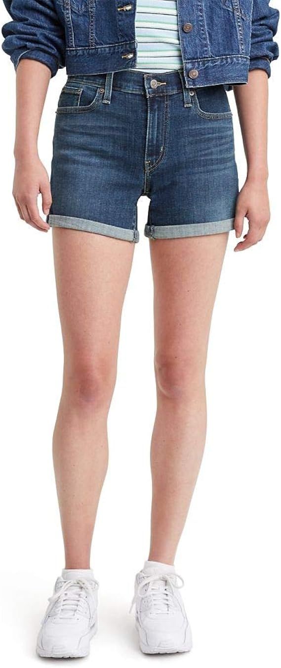 Levi's Women's Mid Length Shorts | Amazon (US)