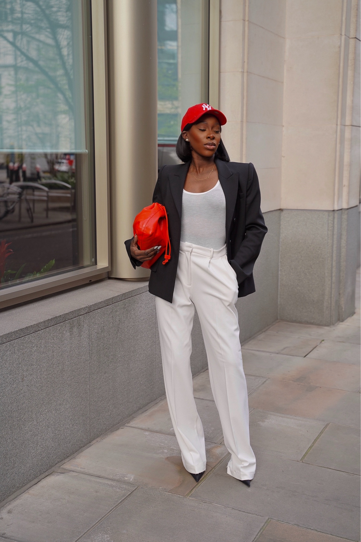 Forever a chić minimal outfit kinda girl with an edge! 🍫❤️❣️

Trousers are from my own brand 7th CLOSE - coming soon
Cos bag sold out so I liked something similar
Wearing blazer in a size 10

#LTKmodest #LTKsummer #LTKspring