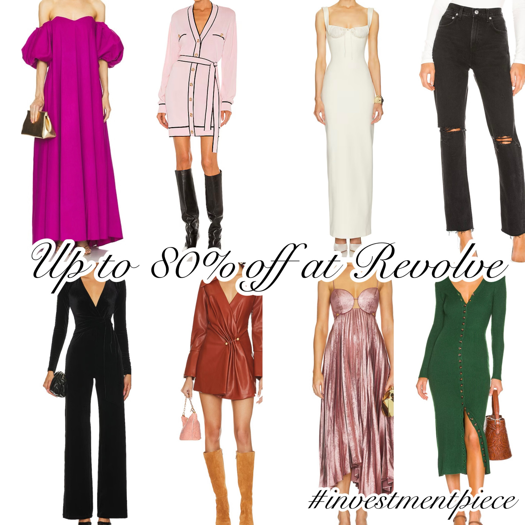 From party dresses to work dresses to jumpsuits, denim and knits- get up to 80% off @revolve. Here’s what I’m shopping! #investmentpiece 

#LTKCyberWeek #LTKSaleAlert #LTKStyleTip