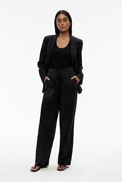 Acetate Blend Pant | Witchery