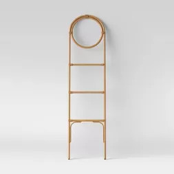 Rattan Leaning Towel Ladder Tan - Opalhouse™ | Target