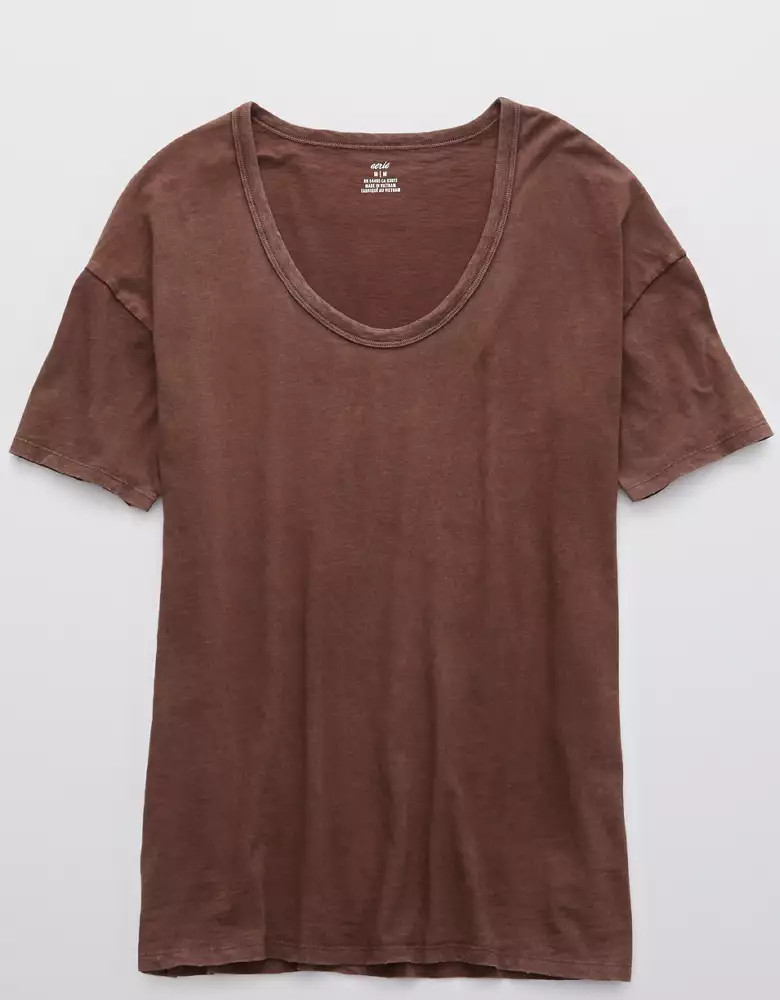 Aerie Boyfriend Voop Oversized T-Shirt | American Eagle Outfitters (US & CA)