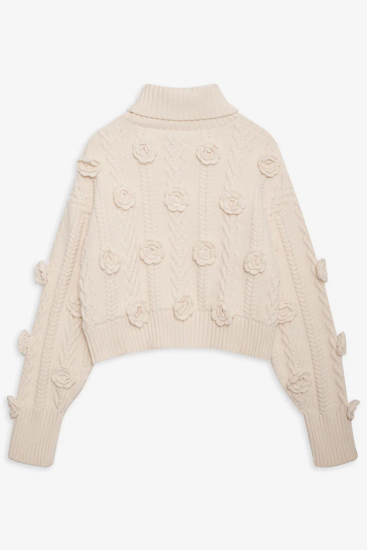 Martina Cropped Sweater | For Love & Lemons