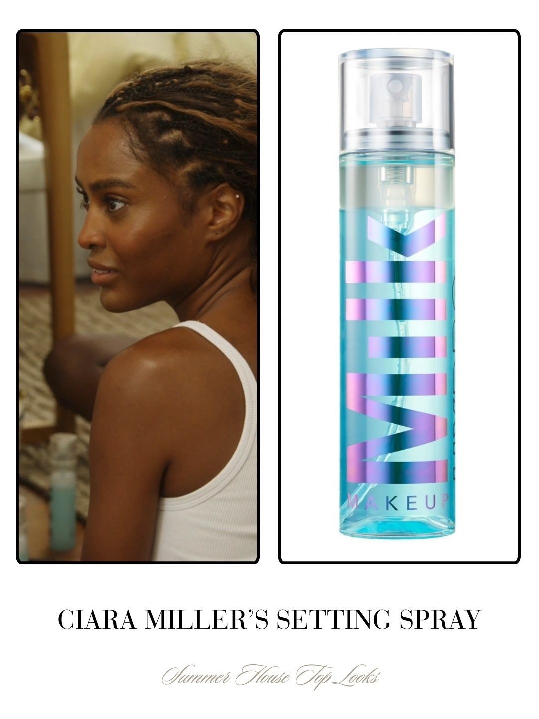 Ciara Miller’s Setting Spray 