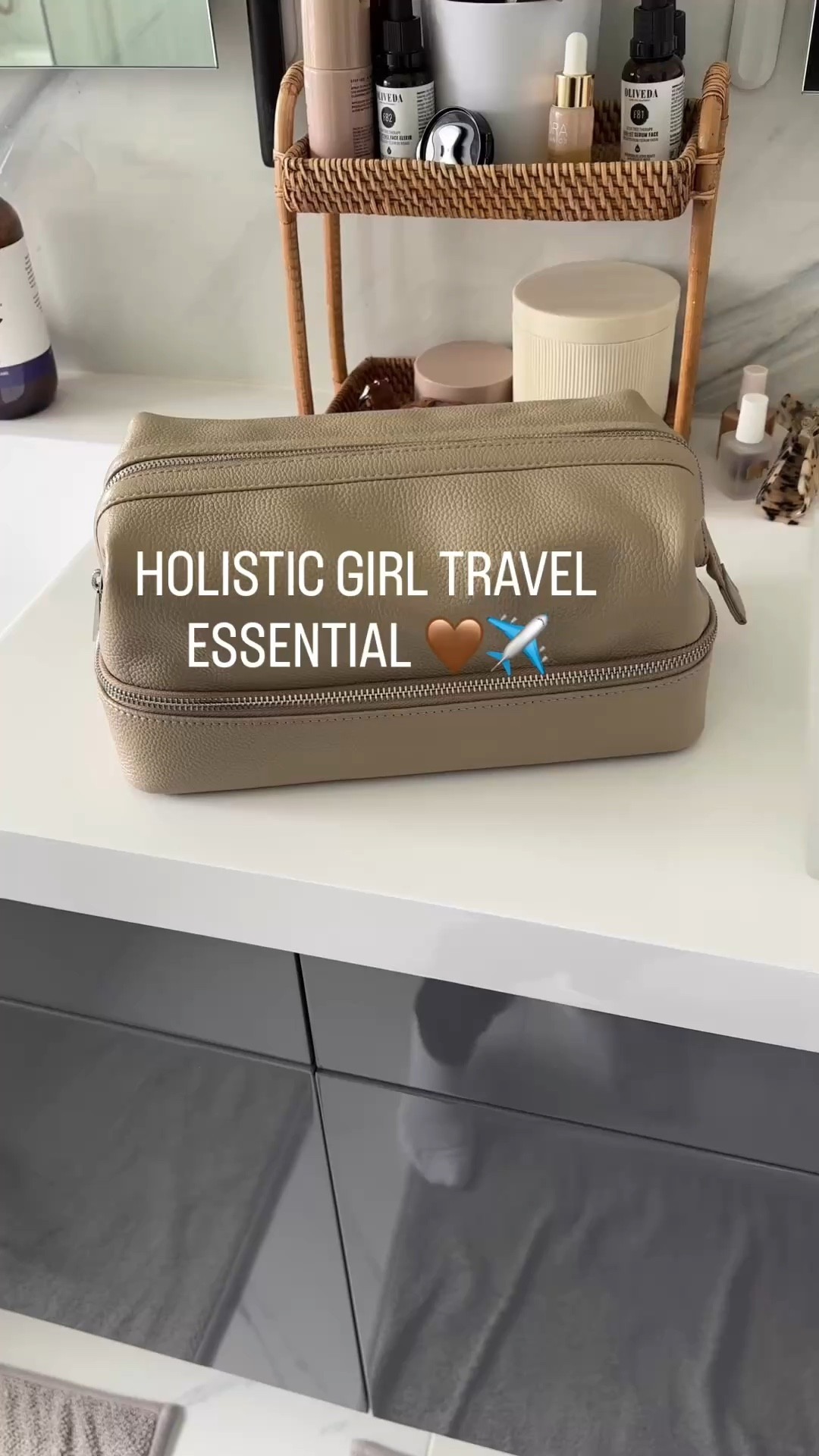 Finally found a travel case that isn’t plastic 🙌🏼

Non-toxic swaps don’t stop at skincare + food… they extend to what we pack it in, too.

Real leather. No cheap plastic lining.

Fits SO much (like, shockingly organized).

Perfect for clean beauty, supplements, oils — all the things.

Took this with me to Scottsdale for our anniversary trip and it kept everything beautifully in place.



#holisticliving #nontoxicswaps #cleanbeautytravel #mindfultravel #wellnesstravel

#LTKvlog #LTKspring #LTKTravel