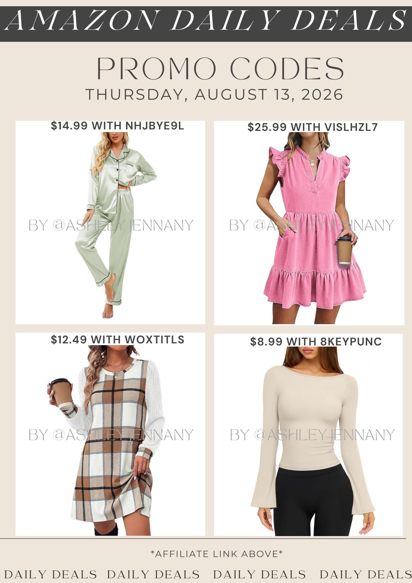 Amazon deals

#LTKSaleAlert #LTKMidsize #LTKSeasonal
