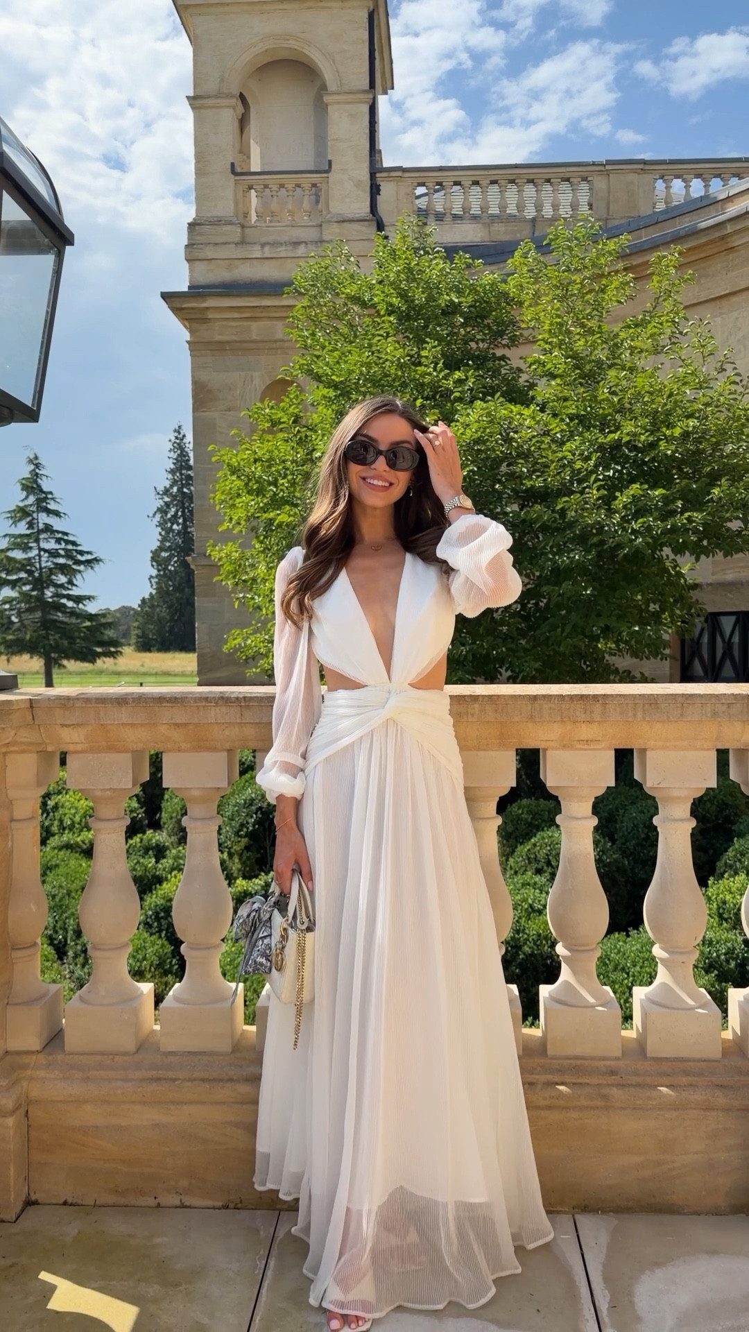 Such a pretty white maxi for holiday or bridal event 

#LTKsummer #LTKeurope #LTKuk