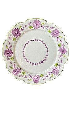 Vaisselle Janine 26cm Starter Plate Set Of 4 in Lilac & Pistachio from Revolve.com | Revolve Clothing (Global)