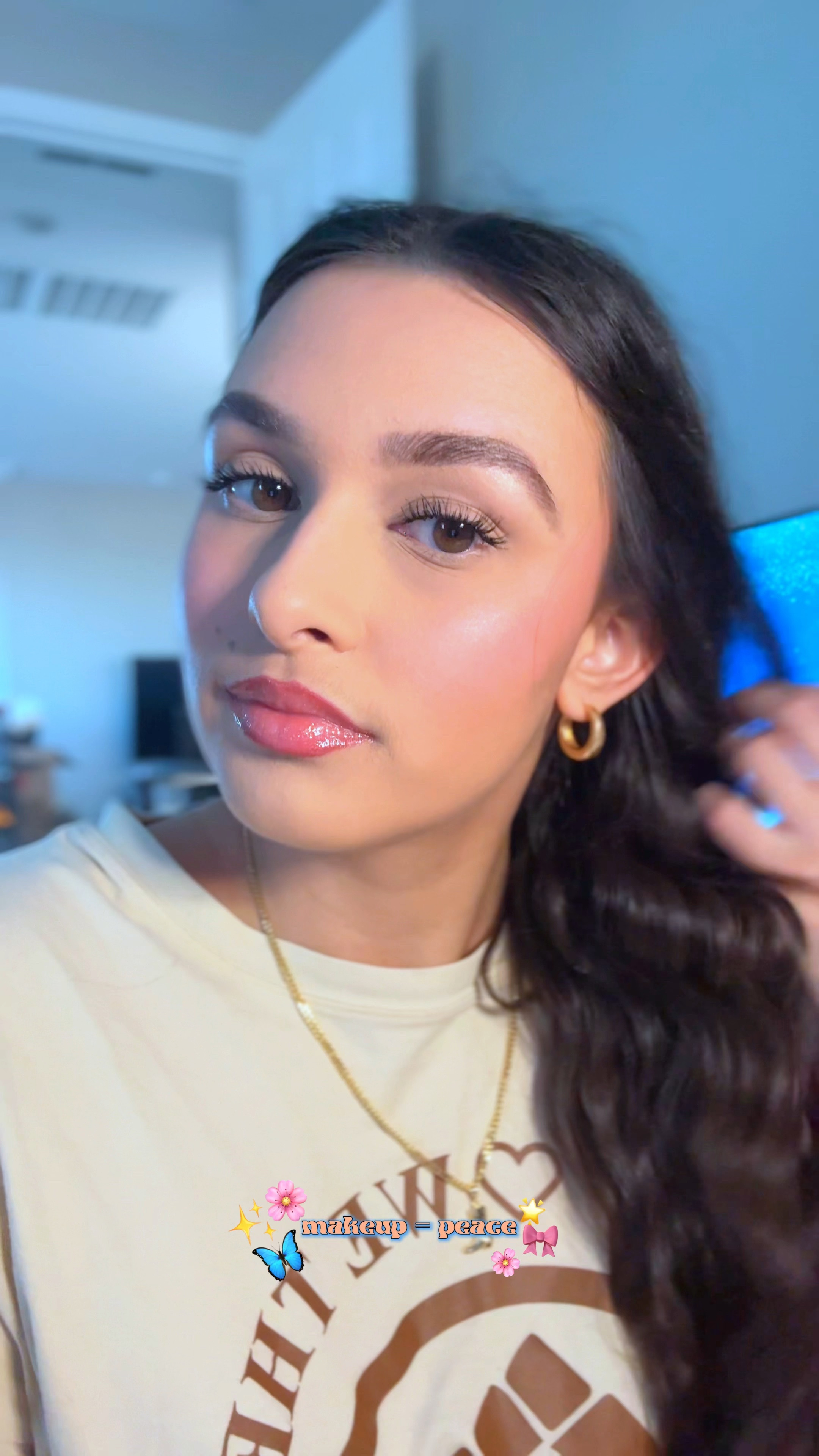 makeup 🤝🏼 peace ✨🦋🌟🌸

#LTKBeauty