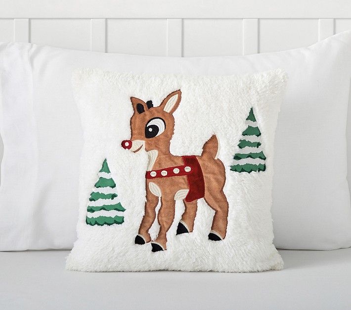 Rudolph® Pillow | Pottery Barn Kids