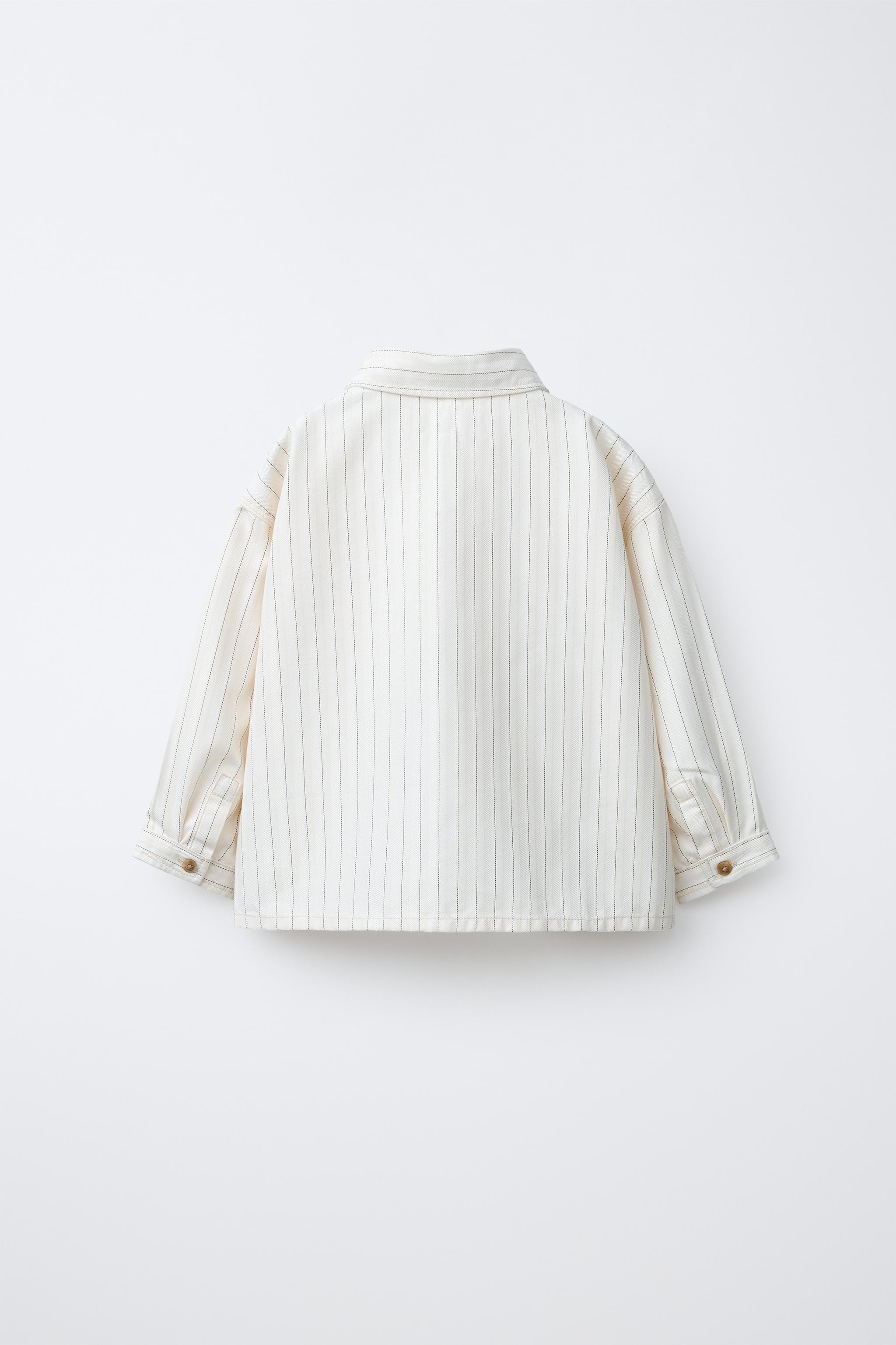 COMFY STRIPED OVERSHIRT | Zara US