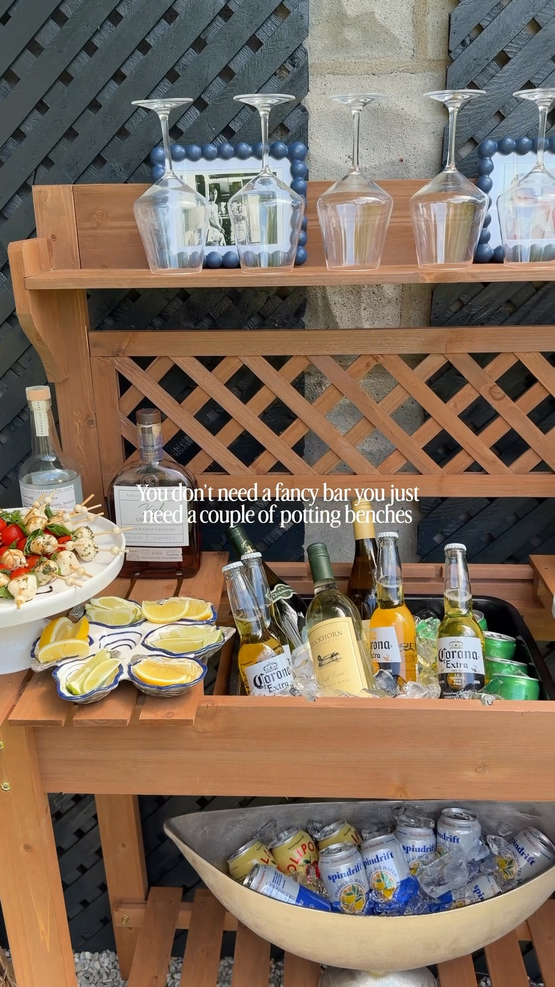 Potting Bench Bar Links 🍾🪴

#LTKHome #LTKSaleAlert #LTKWedding