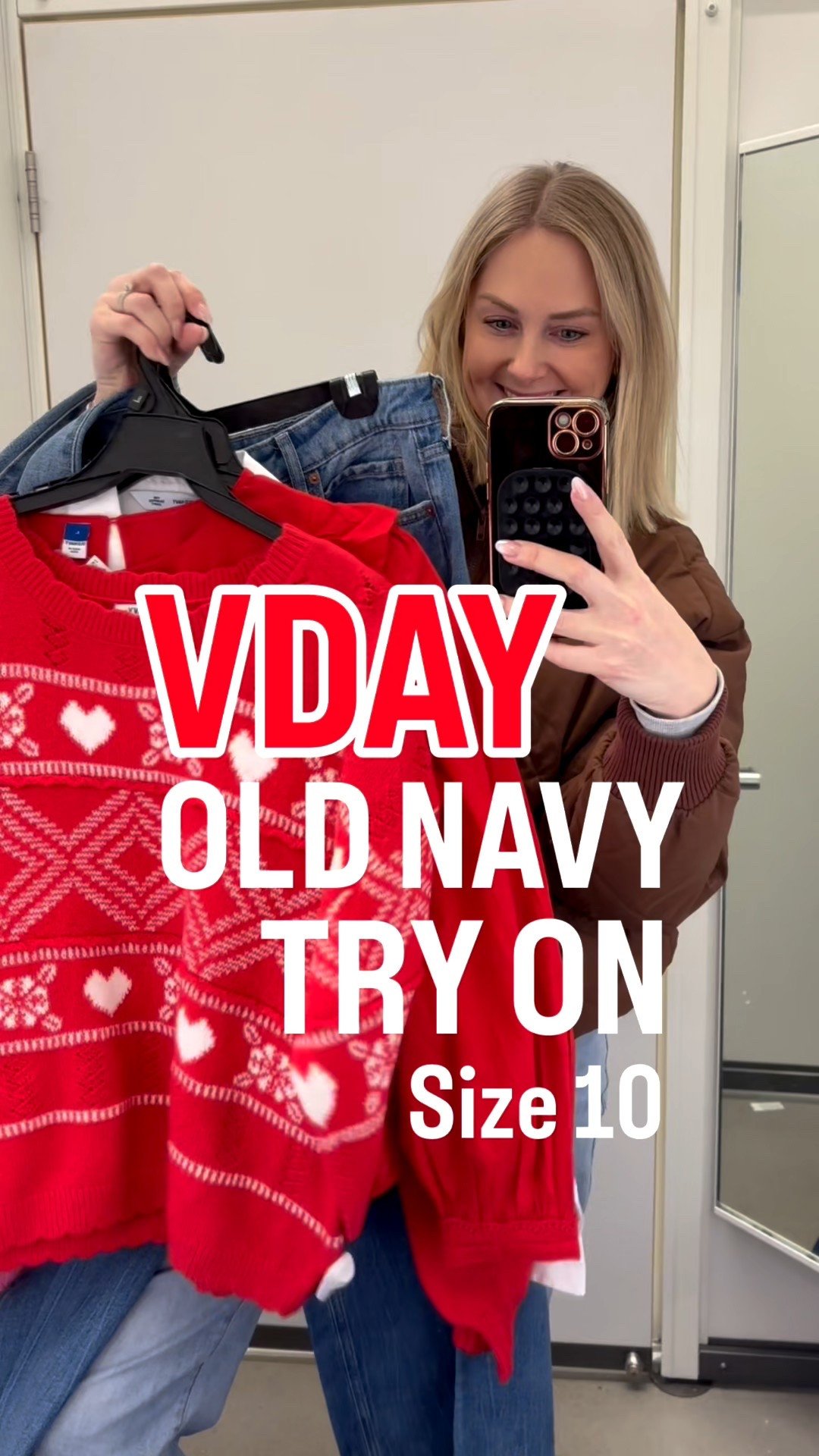 Stats: 5’9, 160 size L/10
(First sweater and pink sweater are under the same link)

#LTKValentine #LTKootd