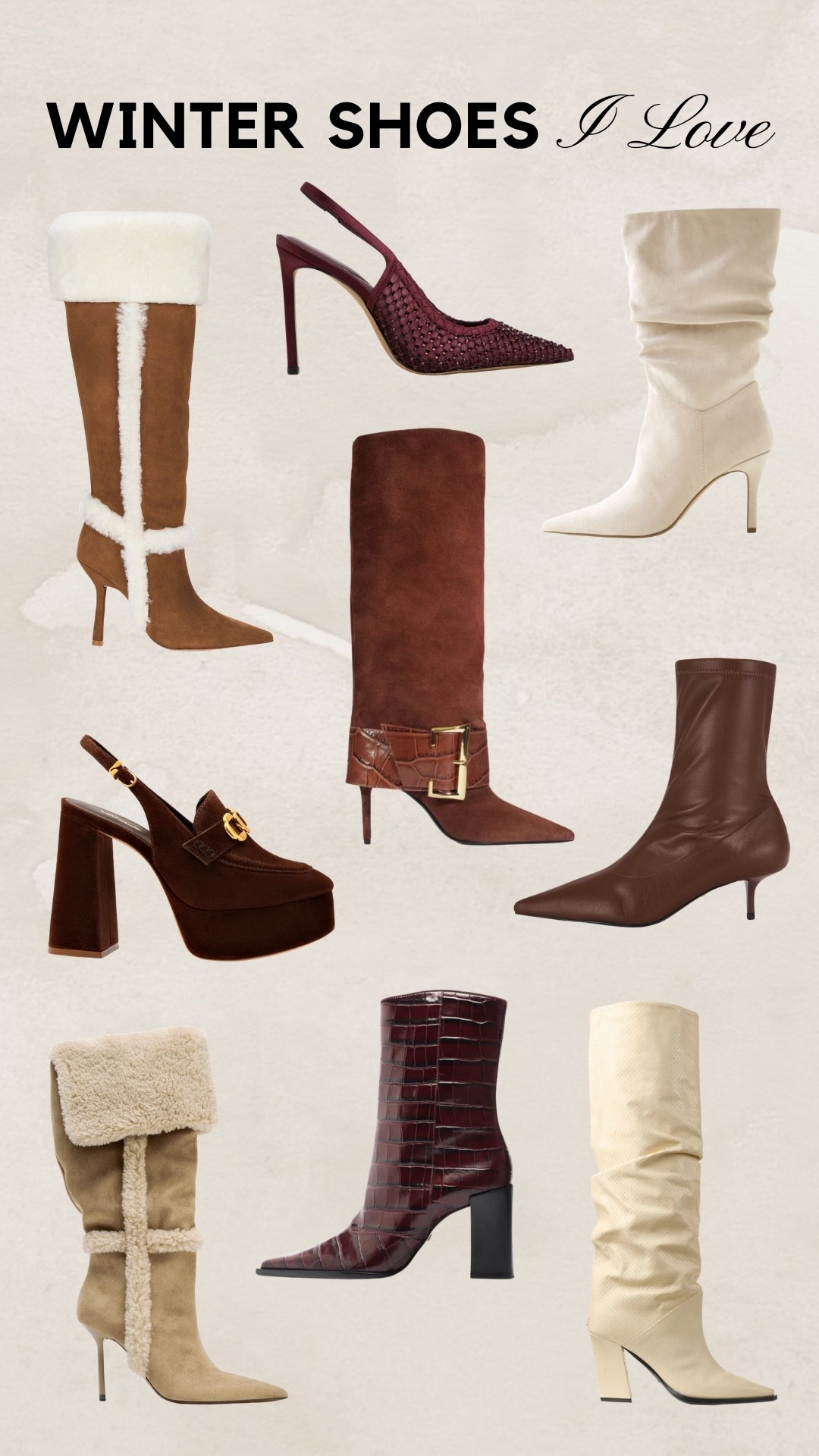 Winter Boots // Revolve Shoes // Fall Fashion // Winter Shoes I Love

#LTKootd #LTKSeasonal