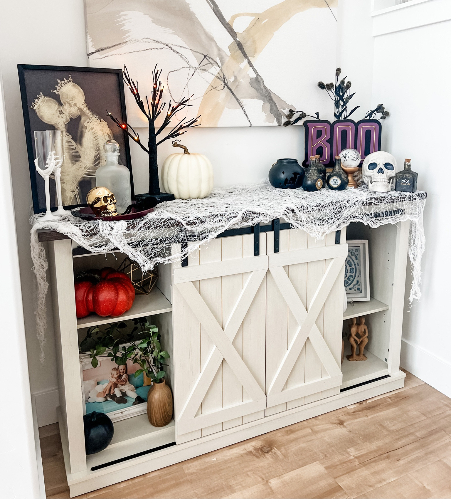 Halloween home decor. I don’t have links for a lot of things but I found some similar things. 

#LTKhome #LTKHalloween #LTKSeasonal