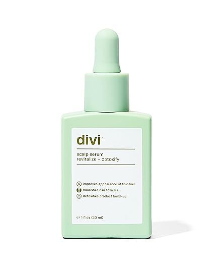 divi Scalp Serum, Revitalize and Detoxify, Aids against hair-thinning, nourishes hair follicles, ... | Amazon (US)