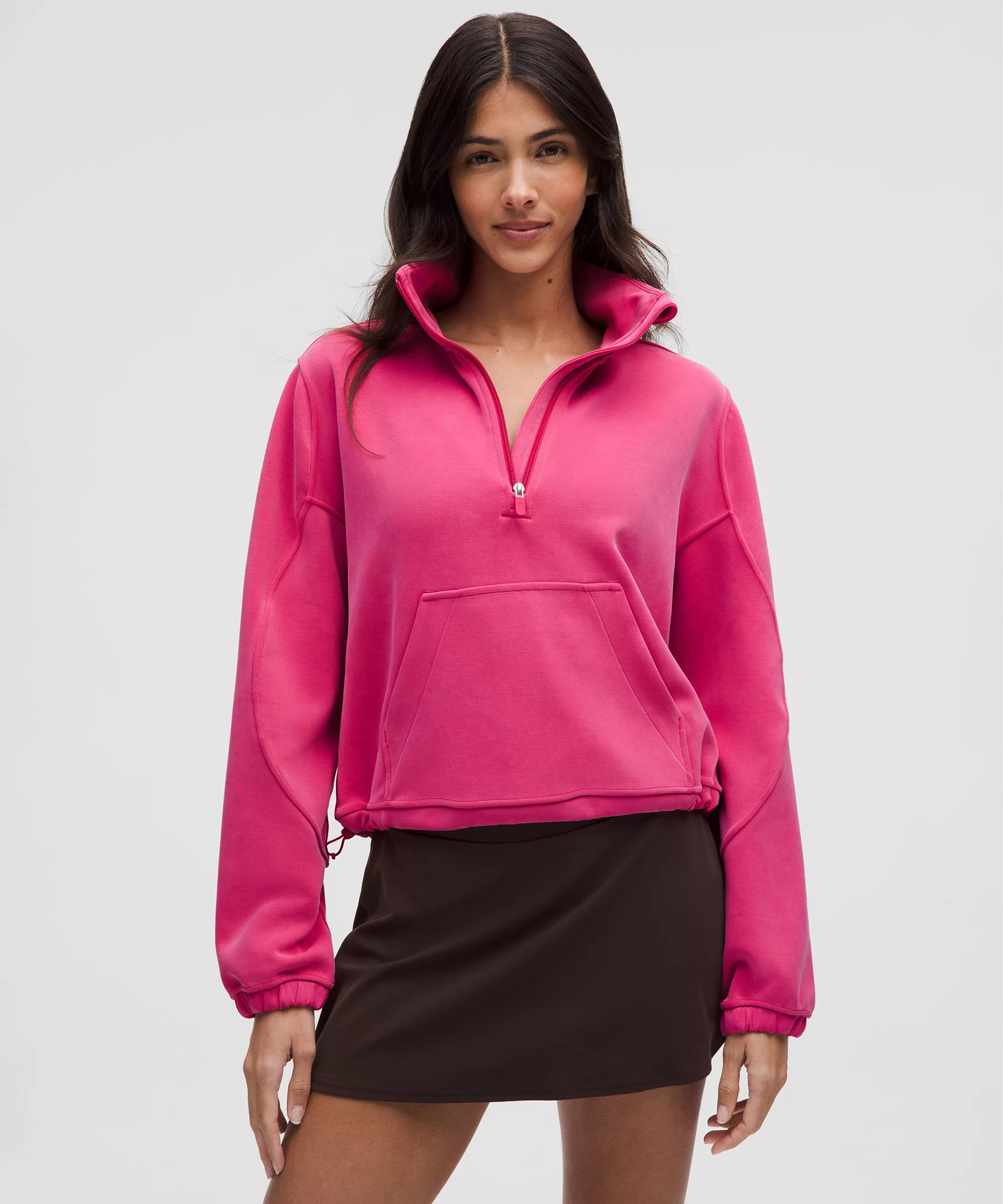 Brushed Softstreme Half Zip | Lululemon (US)