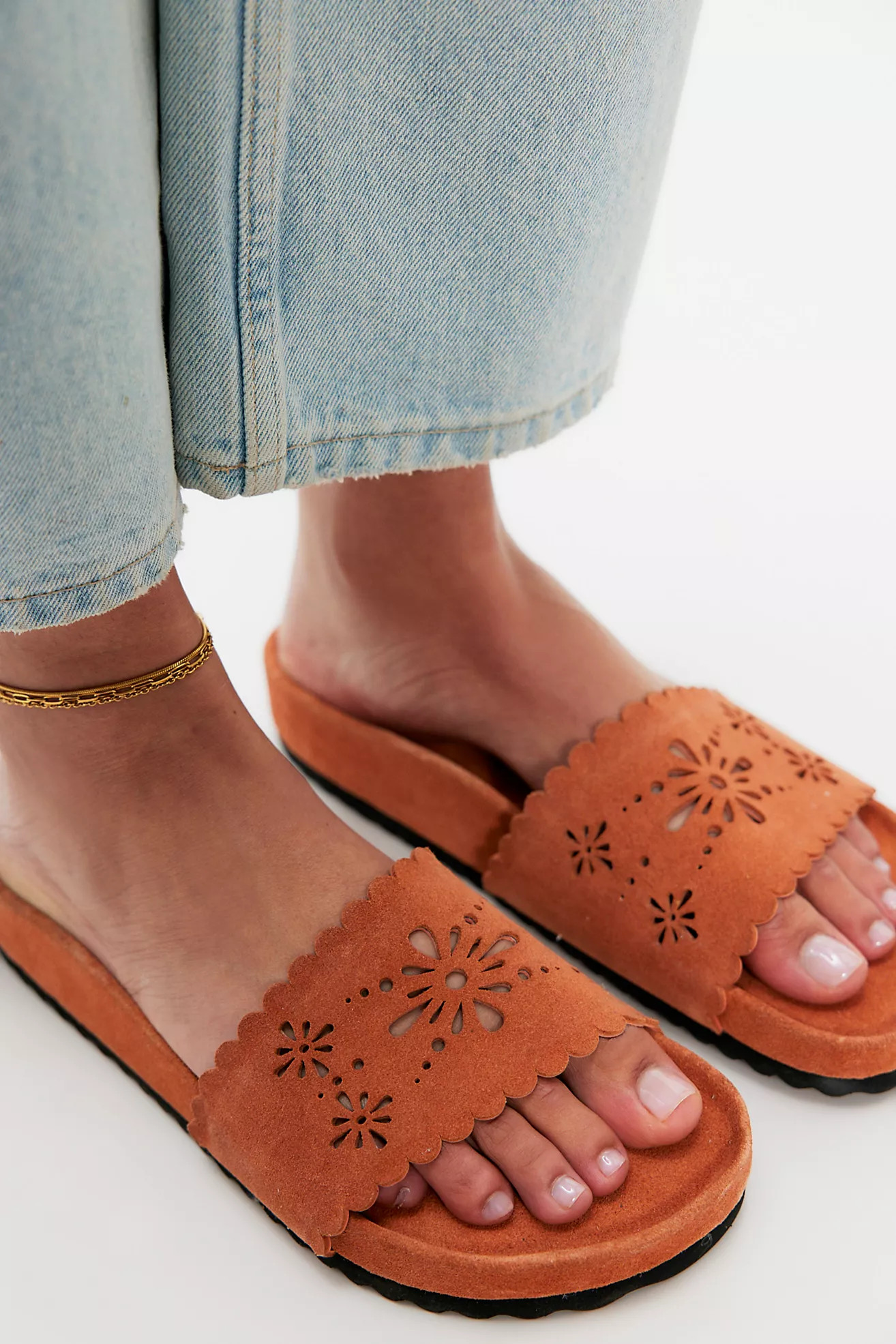 Shore Cut-Out Footbed Sandals | Free People (Global - UK&FR Excluded)