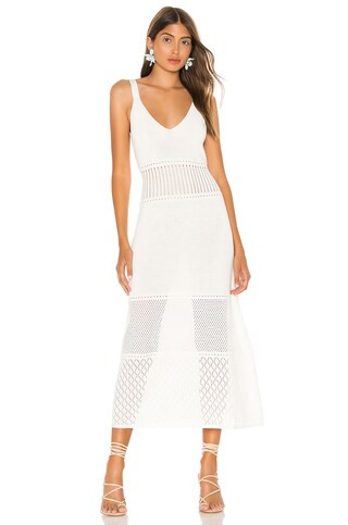 Alexis Rozanna Dress in White from Revolve.com | Revolve Clothing (Global)