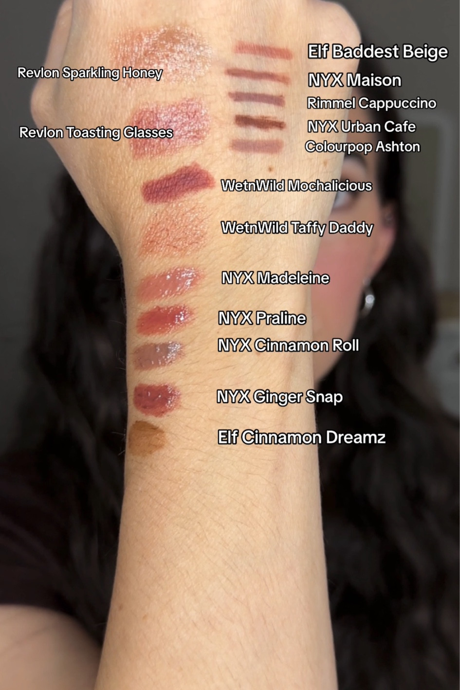 My favorite cool brown lippies 🤎🤎🤎

Brown lip, NYX butter gloss, WetnWild, lip liner, lip gloss, drugstore lip 

#LTKfindsunder50 #LTKbeauty