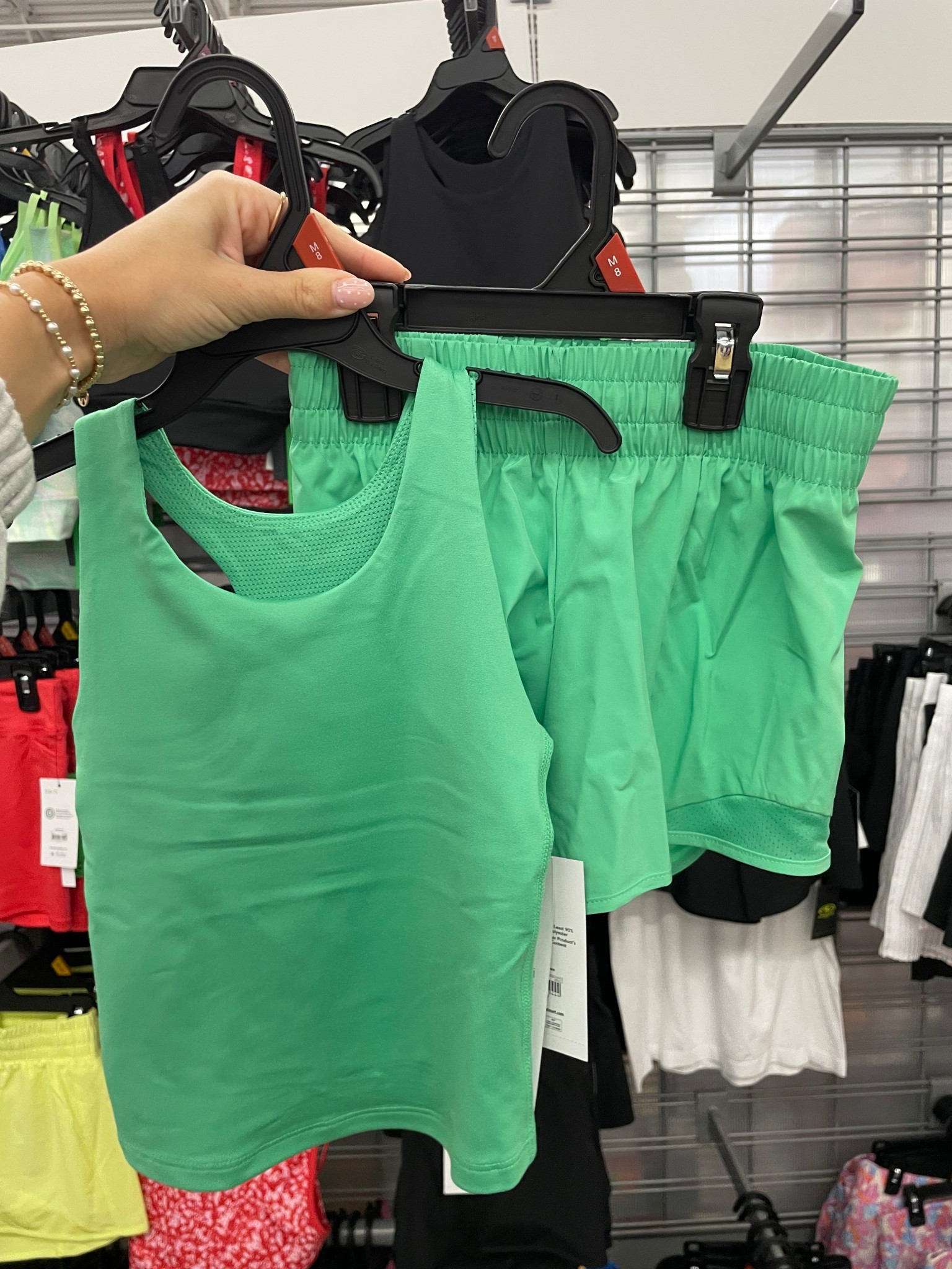girls matching athletic sets>> obsessed with this green 💚

#LTKKids