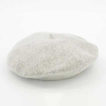 Grey Wool Beret | TK Maxx