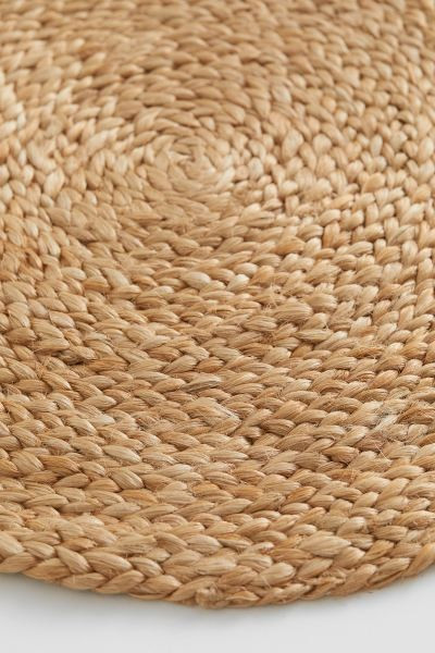Round Jute Placemat | H&M (US + CA)