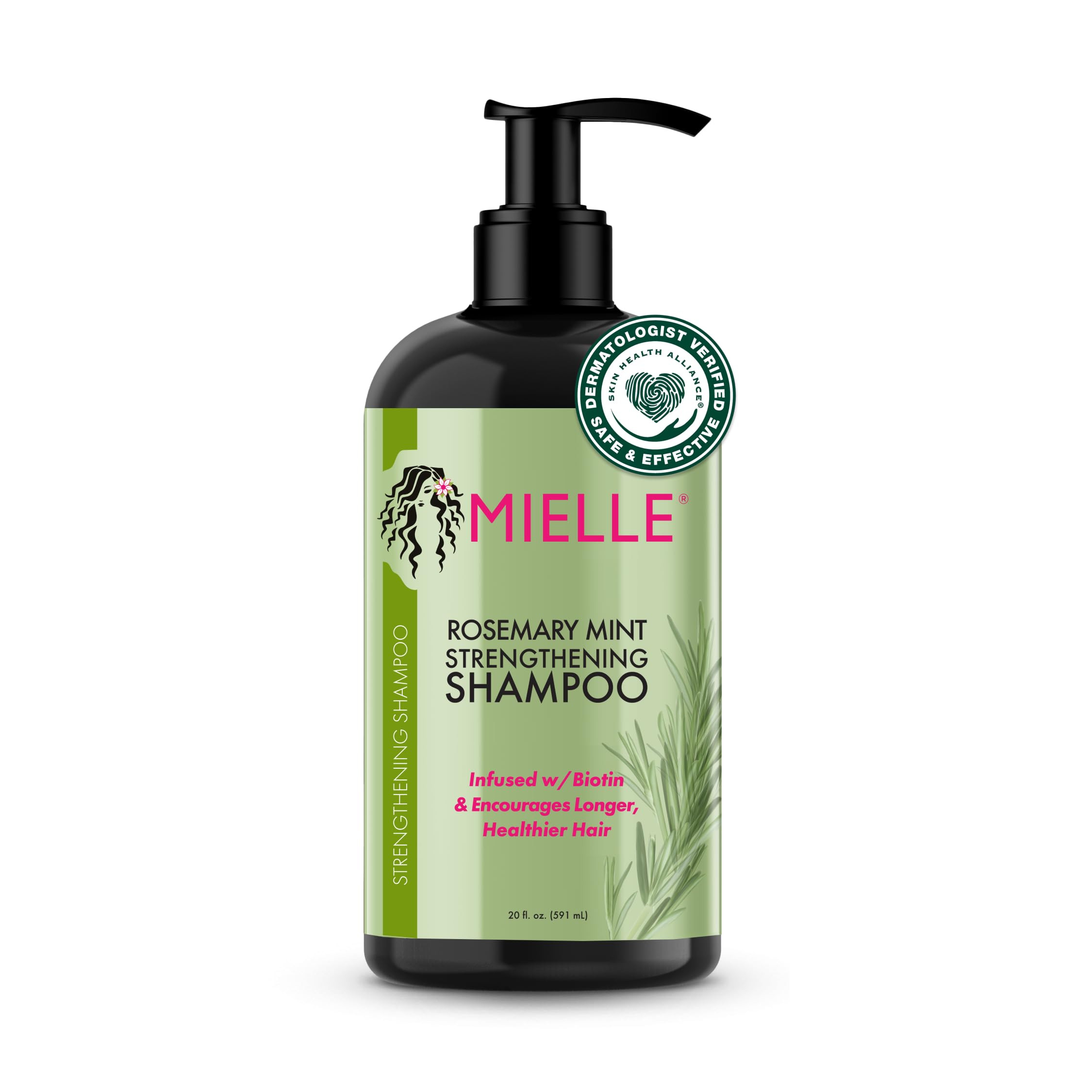 Mielle Organics Rosemary Mint Strengthening Shampoo Infused with Biotin, Cleanses and Helps Stren... | Amazon (US)