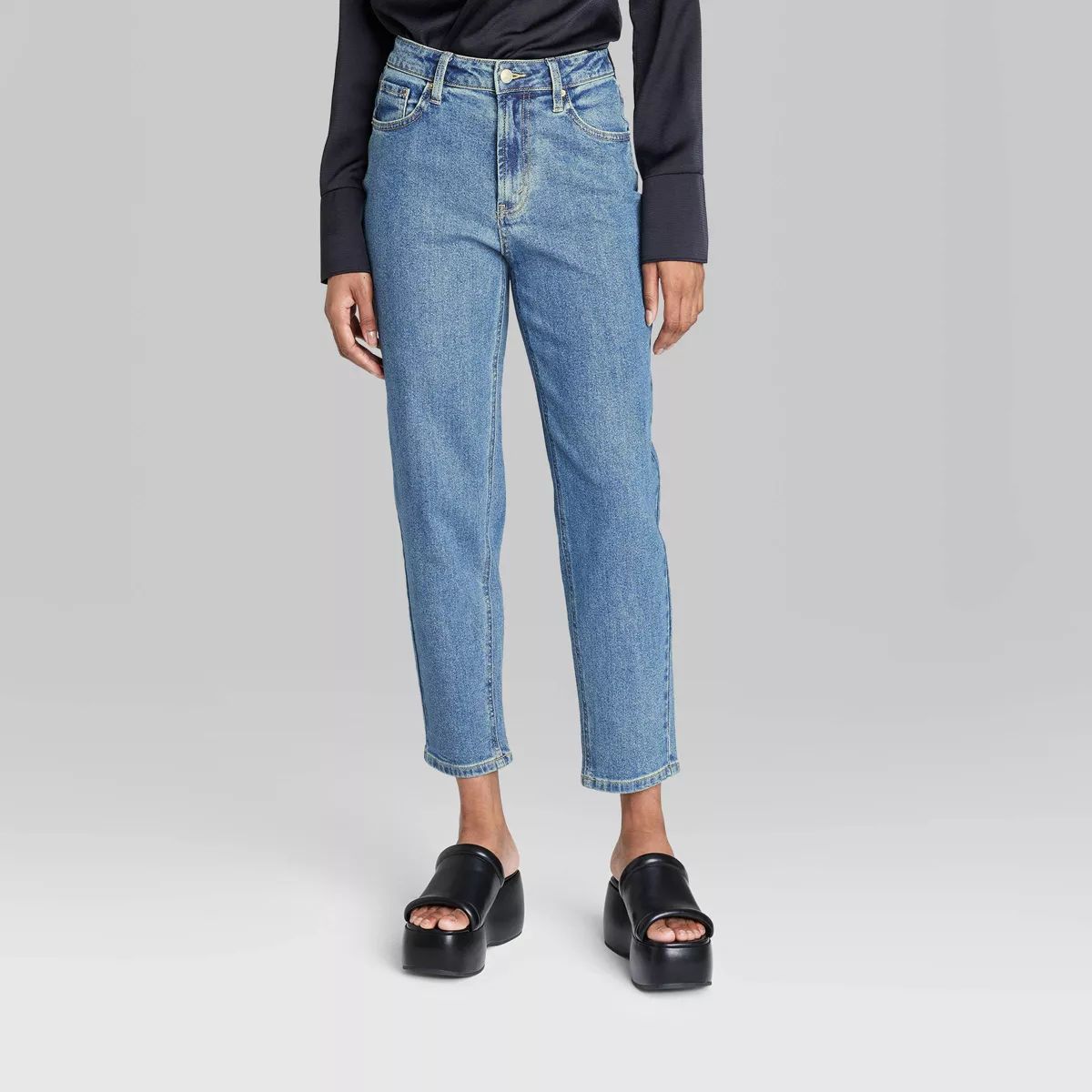 Women's Super-High Rise Tapered Jeans - Wild Fable™ | Target