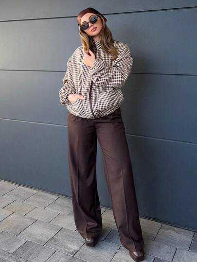 Plaid jacket | SHEIN