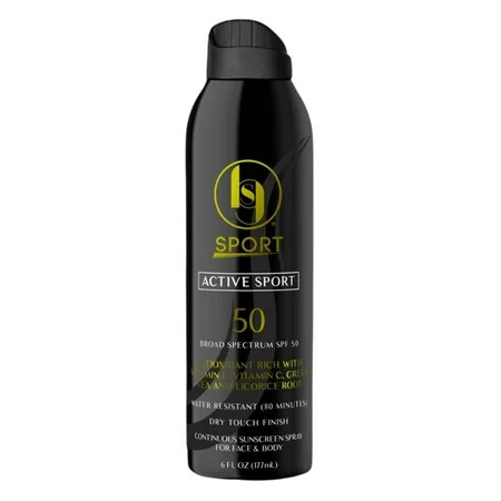 Black Girl Sunscreen Active Sport Spray, SPF 50, 6 fl oz | Walmart (US)
