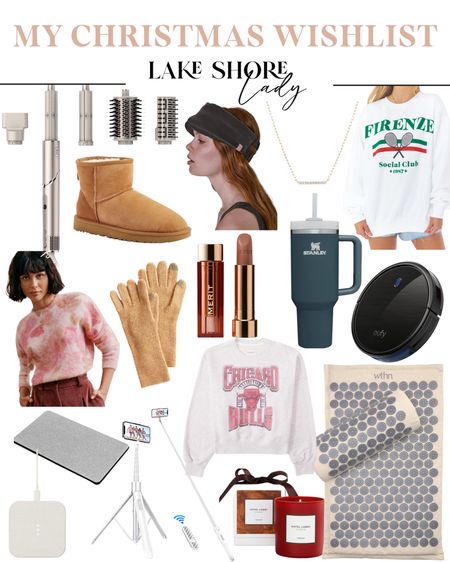 Ugg boots - shark air wrap - selfie stick - Stanley cup - diamond bar necklace - hotel lobby candle - Christmas wishlist 

#LTKstyletip #LTKHoliday #LTKhome