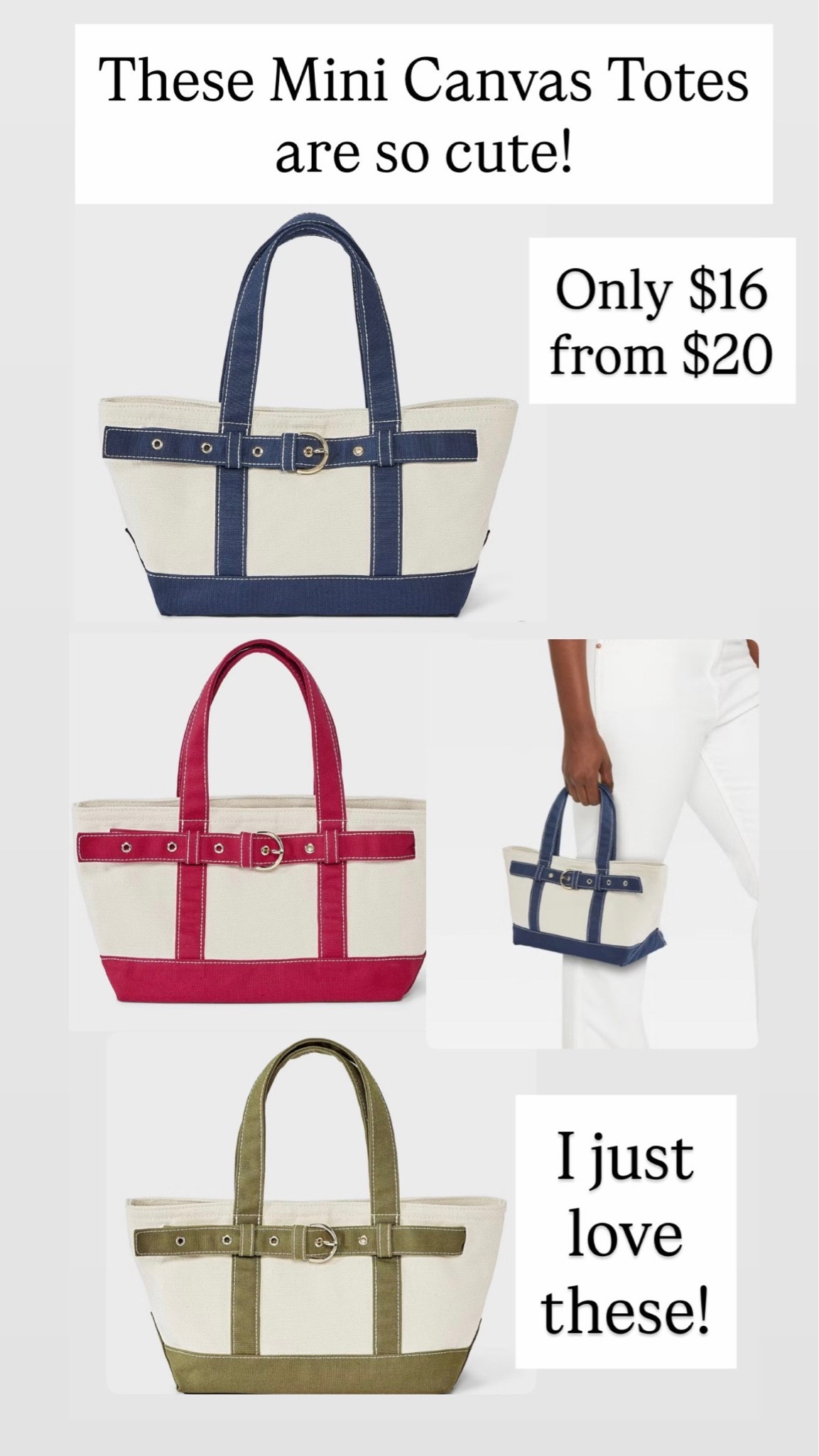 Cutest little mini boat totes for the spring and summer

#LTKMothersDay